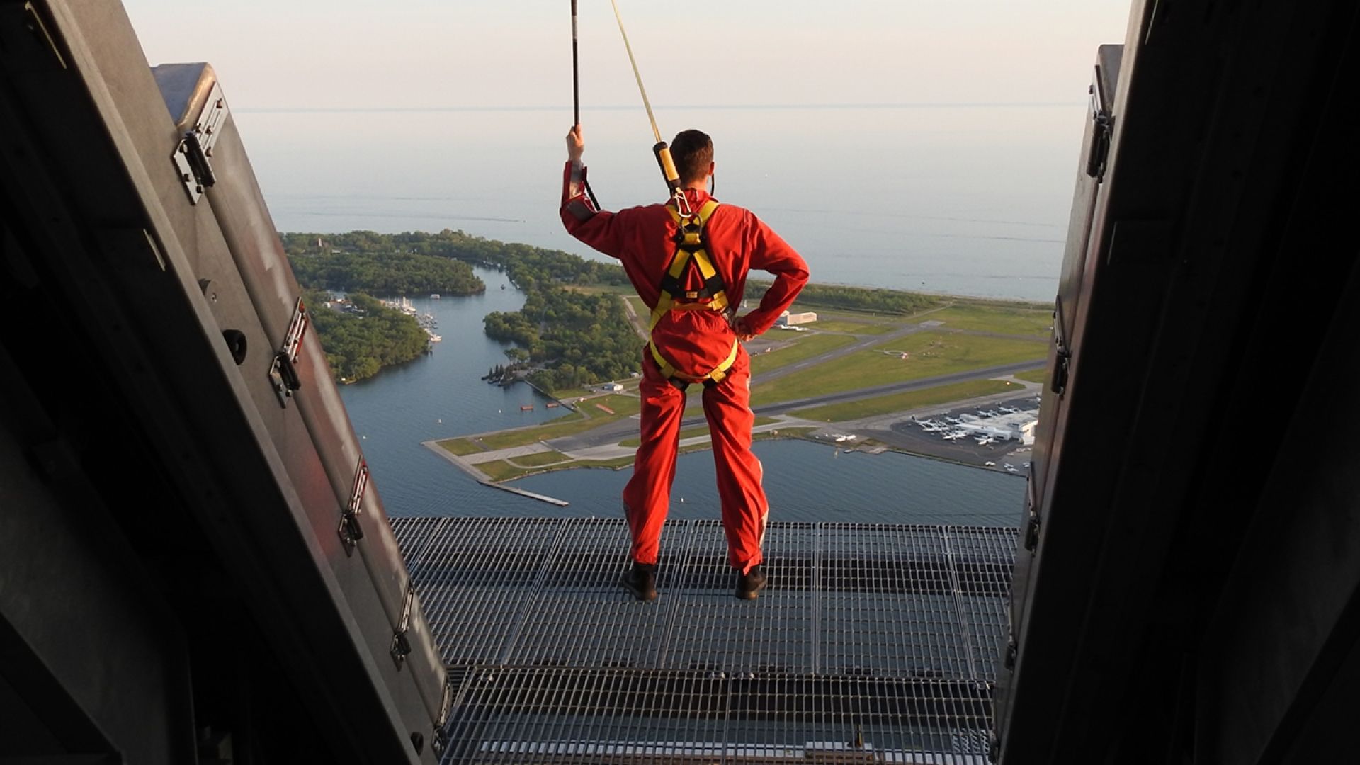 Brave the EdgeWalk CN Tower